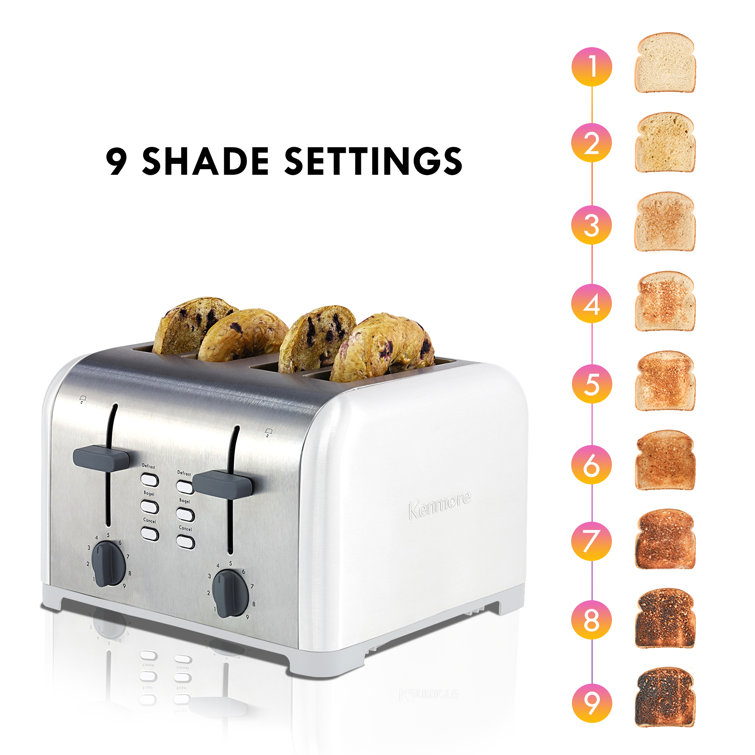 Kenmore 2 slice clearance toaster